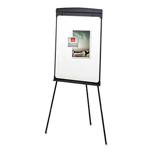 Quartet Standard Magnetic Dry-Erase Easel, Dual-Purpose Writing Board/Flipchart (67E)
