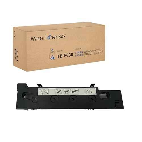 LCL Compatible Waste Toner Bottle Replacement for TBFC30 TB-FC30 6AG00002038 Toshiba E-Studio 2050C 2051C 2550C 2551C (1-Pack )