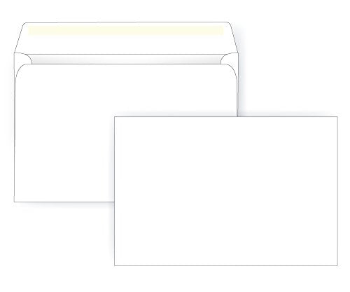 6.5 x 9.5 Booklet Envelope - White Large Envelopes for Catalogs & Announcements, Box of 1000