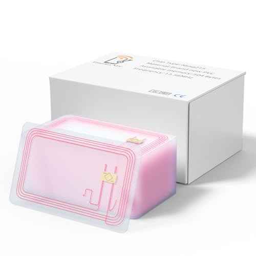 100pcs NFC Card NFC Tags NFC Clear Amiibo Cards NFC Cards Blank Ntag215 Cards NFC 215 Cards Rewritable NFC Chip Compatible with Amiibo and TagMo for All Phone NFC Enabled