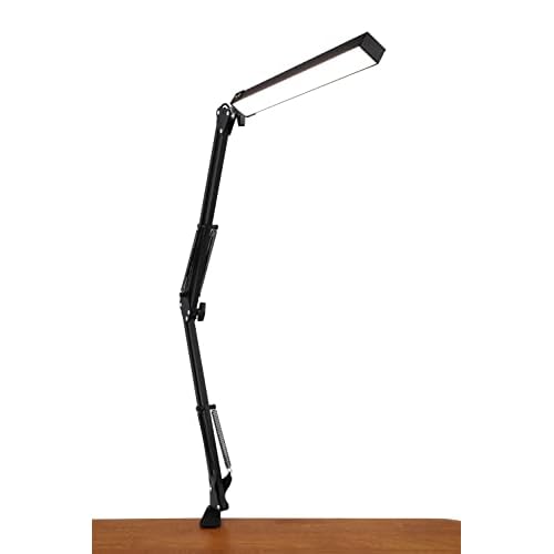 Acurit LED Swing Arm Desk Lamp - Flexible Durable Desk Lamp for Offices, Desks, Workspace, Artists, Vloggers, & More!