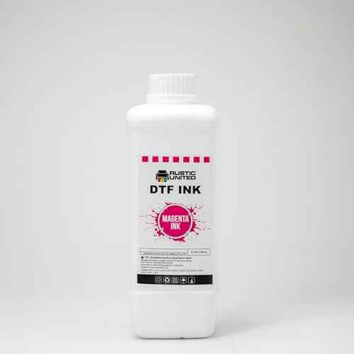 Premium DTF Ink, 1LT/ 34oz Heat Transfer Printing Direct to Film Refill for All DTF Printers Epson ET-8550, L1800, L800, R2400, P400, P800, XP15000, R1390, I3200 (Magenta)