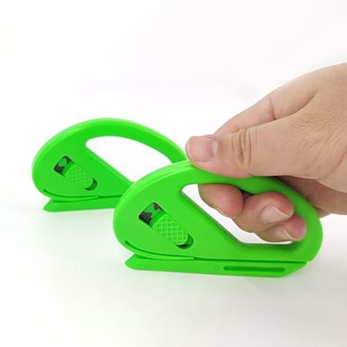 YAMXIN 2-Pack Gift Wrapping Paper Cutter with 10 Replacement Blades