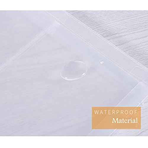 9x12 Clear Zip Plastic Envelopes File Document Paper Holder Pack of 24 (24 Pack)