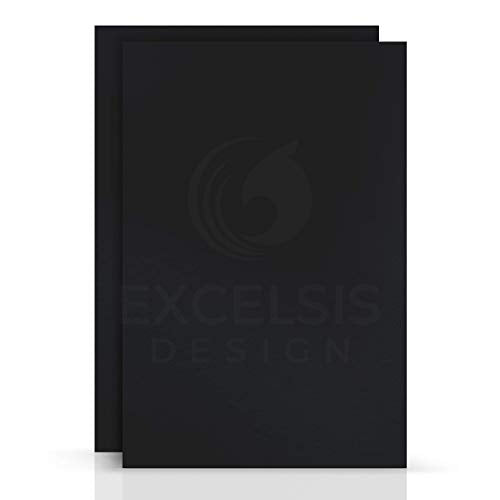 Excelsis Design Black Foam Board 24 x 36 x 3/16" (5mm) Inch, 15 Pack Acid-Free Foam Core Poster Board Sheets for Art, Crafts, Presentation, Vision Board, Signboard, and Party Decorations