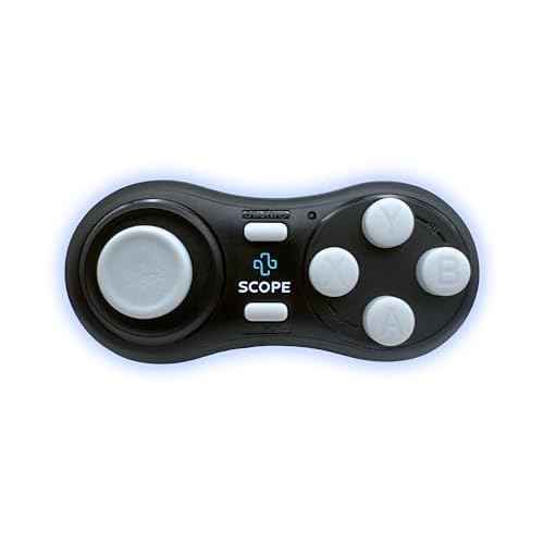 Scope Remote- Remote for Anki. Customizable with Anki Add-on, Compatible with Windows, Mac, iOS, iPad, and Android. Anki Clicker, Anki Controller. Midnight Black, Plus (16-18 Hours Battery)
