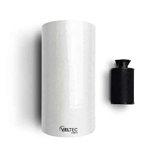 White Labels for Monarch Paxar 1131 One-Line Price Gun, 2 Sleeves, 16 Rolls Pricemarking with 2 Ink Rolls