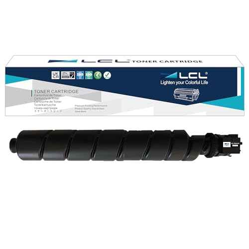 LCL TK8347 TK-8347 TK8349 TK-8349 Black Toner Cartridge Replacement for Kyocera TK8347K TK-8347K for Kyocera Copystar CS-2552ci CS-2553ci TASKalfa 2552ci 2553ci Color Printer (1-Pack)
