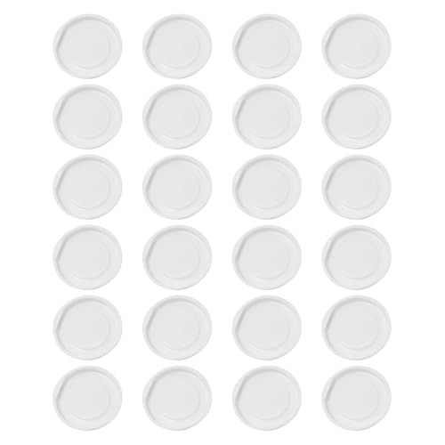24 Pack 3-Inch Plastic Mailing Tube End Caps for Documents & Artwork