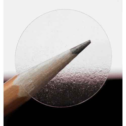 ChromaLabel 1 Inch Round Stickers, Library Supplies Sealing Sticker, Ideal Envelope Sealer Sticker - 5000 Clear Label Stickers per Roll, Non-Perforated Envelope Seals