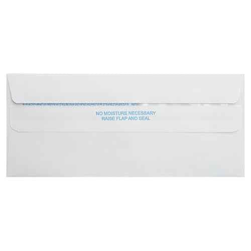 LUXPaper #9 Double Window Security Envelopes | 500 Qty | Security Tint | Peel & Press | 3 7/8" x 8 13/16" | Bright White | 24lb. Text