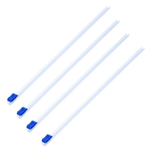 Plastic Wrap Cutter Dispenser 4-Pack for Kitchen Food Wraps & Aluminum Foil