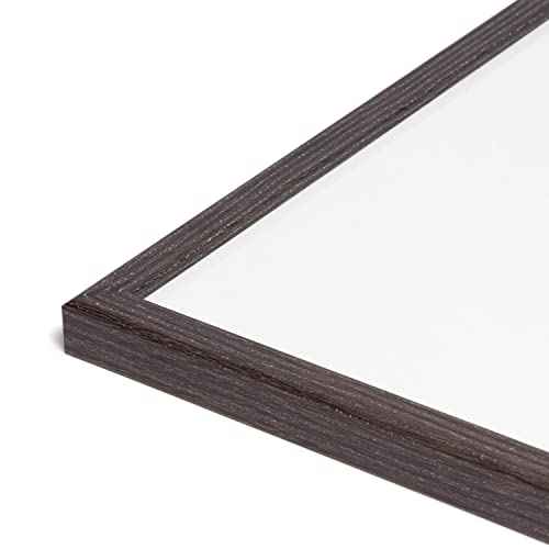 U Brands Magnetic Dry Erase Board White Board, 20" x 30" Inches, Black Wood Frame (3880U00-01)