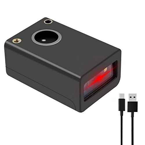 2D Embedded Mini Barcode Reader Scanner Scan, Symcode QR Barcode Reader Module Scanner with Auto Sensing Cell Phone Computer Screen Scan