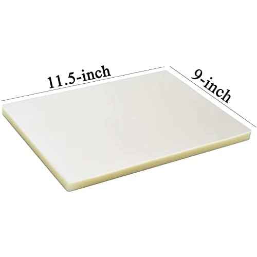 RyhamPaper Thermal Laminating Pouches, Laminating Sheets 8.9 x 11.4-Inches/Letter Size/5 mil, 200 Pack Laminator Sheets for Sealed Document, Cards, Clear Laminated Finish, Round Corner, Waterproof
