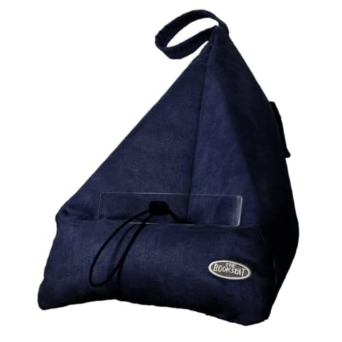 The Book Seat - The Most Comfortable Way to Read, Hands Free! - Navy
