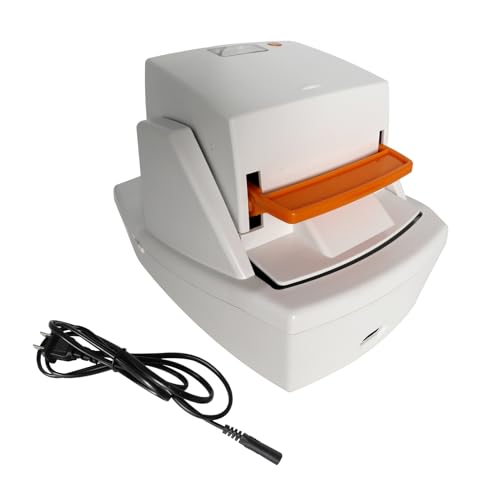 Churler Heavy Duty Electric Stapler - Automatic Flat-Clinch, 70 Sheet Capacity, 5500 Staples Included, 3 Binding Speeds
