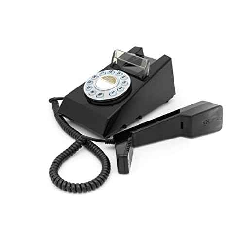 GPO GPOTRMB Trim Telephone Desktop Push-Button Telephone (Black)