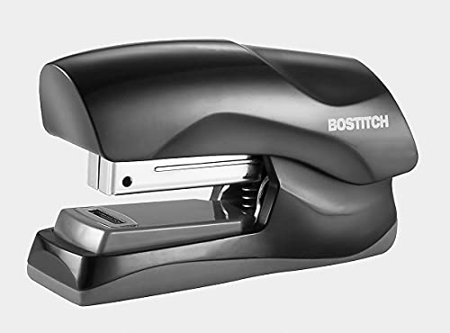 Bostitch Heavy Duty Stapler 40 Sheet Capacity No-Jam Half Strip Black Pack of 1