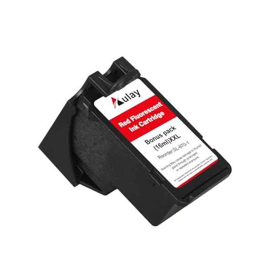 SL-870-1 Red Ink Cartridge Replacement for Pitney Bowes New SendPro Mailstation (CSD1) Postage Machines| Red| 16ML Large Capacity Ink