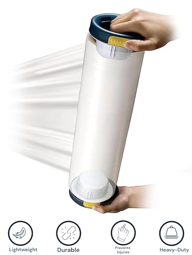 MDJ by Excell Stretch Wrap Film Dispenser with a Brake, Hand Saver