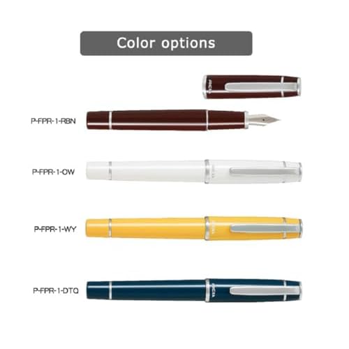 Pilot Fountain Pen Dark Turquoise Medium Point P-FPR-1-DTQ-M With Original Stylus Ballpoint Touch Pen