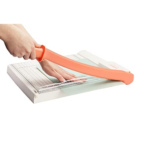 Bira Craft Guillotine Paper Trimmer, Heavy Duty Cutter, Guillotine Cutter, 12 inch cut length, for Coupons, Craft Paper and Photos