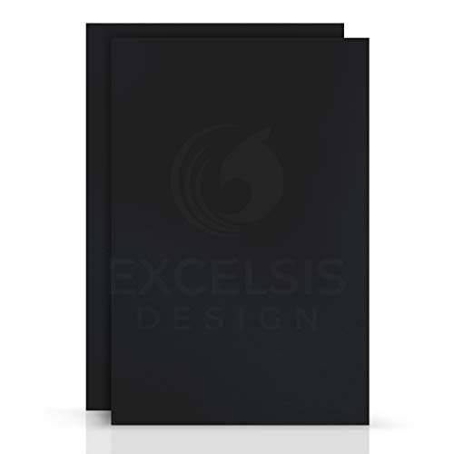 Black Foam Board 12x16 Inches, 15 Pack - Art, Craft, Presentation Sign
