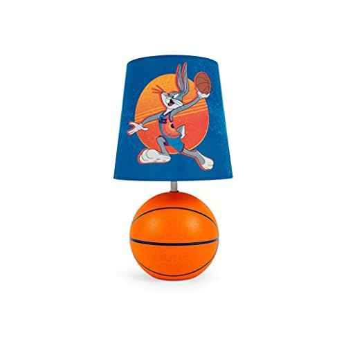 Space Jam 2: A New Legacy Tune Squad Basketball 3D Desk Lamp, Bugs Bunny Mood Light | Home Decor Accessories And Room Essentials | Official Looney Tunes Collectible | 14 Inches Tall
