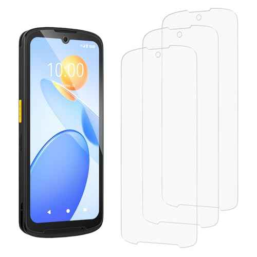 TC15 Tempered Glass Screen Protector for Zebra Symbol TN28 TC15 Barcode Scanner Handheld Mobile Computer, 6.5 Inch Display Protective Film, Case Friendly (3Pcs)