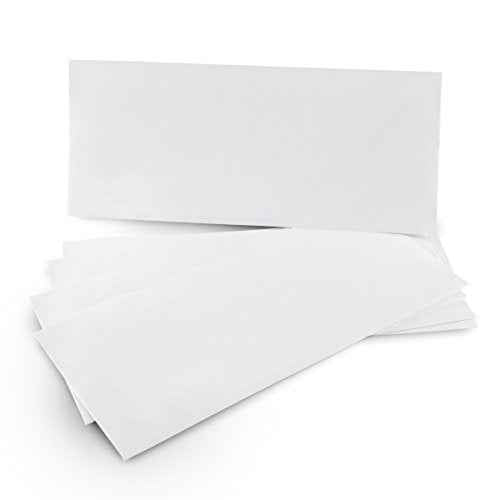 Aimoh 500#10 Security Self Seal Envelopes, Windowless, Premium Security Tint Pattern, Ultra Strong Quick Seal Closure, EnveGuard, Size 4-1/8 x 9-1/2", White, 24LB, 500 Count(34010)