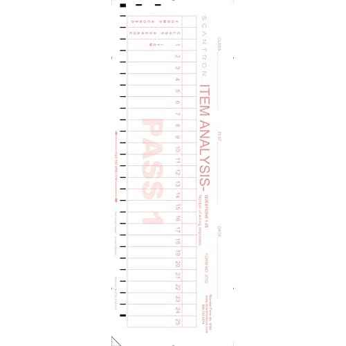 Official SCANTRON Brand 9702 Form (75 Pack)