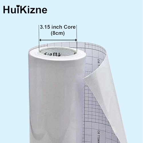 12.6Inch x 95Ft Standard Matte Cold Roll Laminating Film, 3 Inch Core, 3 Mil (80 mic) Thickness Laminate Rolls Vinyl Cold Lamination Film Self-Adhesive Laminating