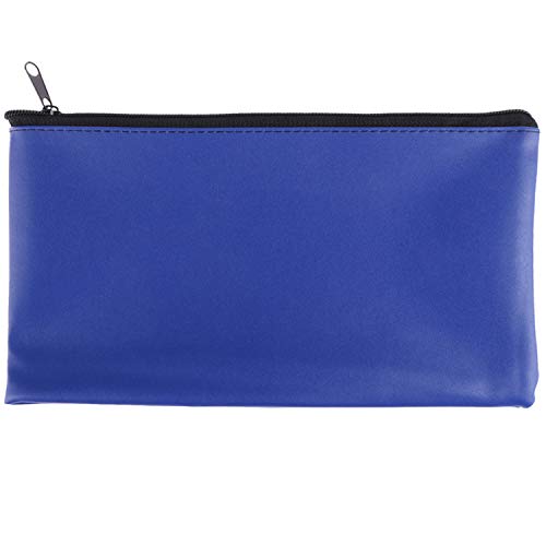 Tongnian Blue Bank Bag Money Pouch Leatherette 4-Pack 11x6in