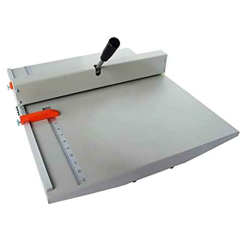 TECHTONGDA Manual Creaser 18Inch 460mm Creasing Machine, Manual Scoring Machine, Paper Creaser for Cardstock, Invitations, Heavy Duty Creaser Machine with Adjustable Creasing Width & 2 Magnetic Block