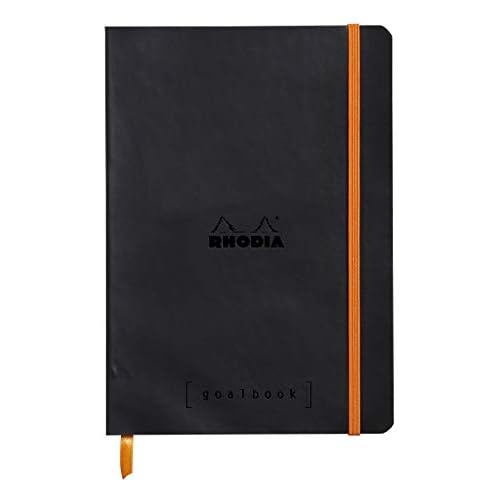 Rhodia Goalbook Journal, A5, Dotted - Black (117742C)