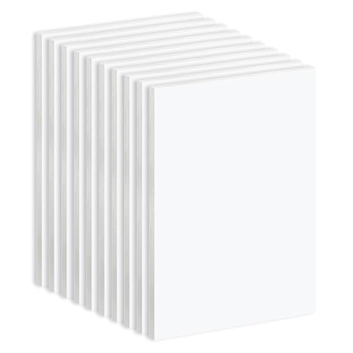 Golden State Art White Foam Board 5x7 Inch 10 Pack 3/16'' Thick - Craft, Display & DIY