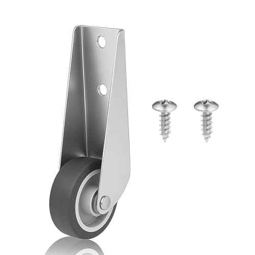 Gate Caster Wheel Replacement - 1.6in Transit Floor Door Bottom Pulley