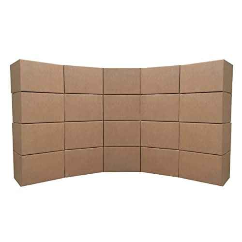 UBMOVE Medium Moving Boxes (Medium Boxes - Pack of 20)