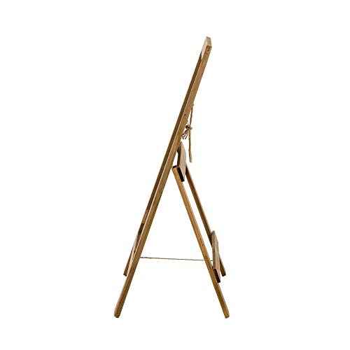 A Frame Chalkboard Sign 20¡± x 30¡± Large Chalkboard Easel Wooden Sidewalk Standing & Hanging Chalk Board Display for Restaurant,Farmhouse or Wedding Party Guide