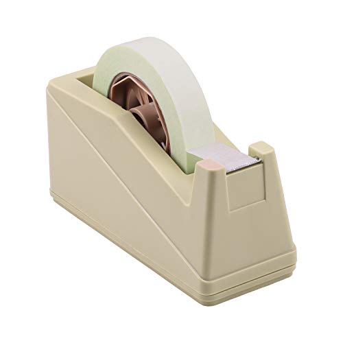 Lichamp Desktop Tape Dispenser with 3in Core – 8 x 3 x 3.8 in, Non-Skid Base