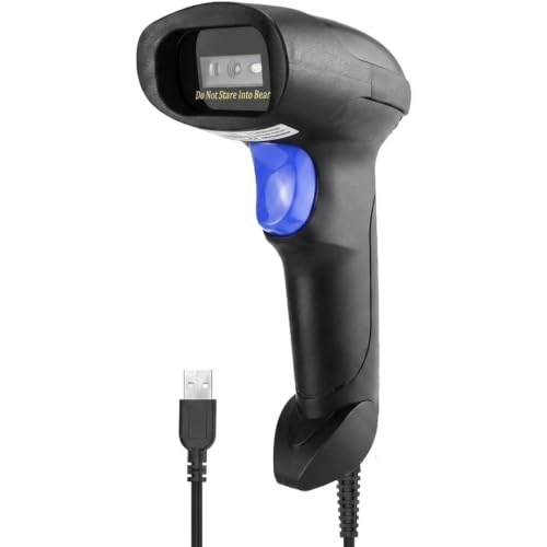 NetumScan USB 1D Barcode Scanner - Handheld Wired CCD Barcode Reader - Variation 1