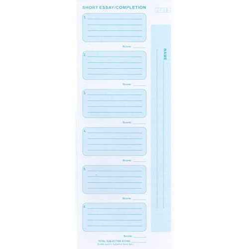 TEST-825E (500 Sheet Pack) Compatible Testing Forms