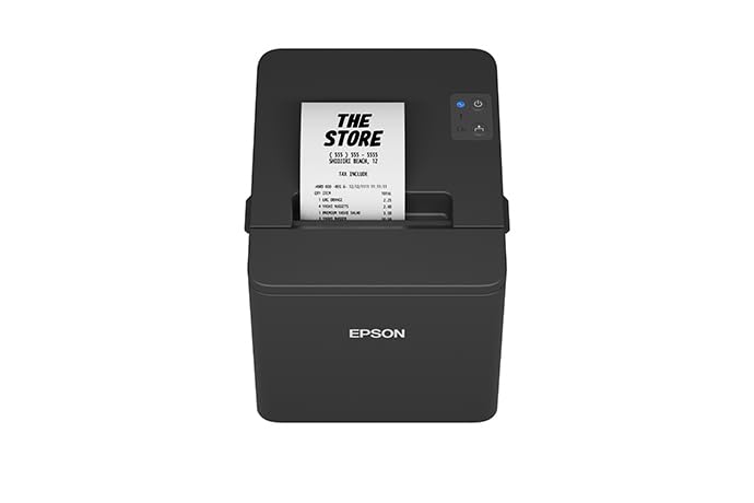 Epson TM-T20IV Thermal Receipt Printer with USB Ethernet Serial Auto Cutter 80mm