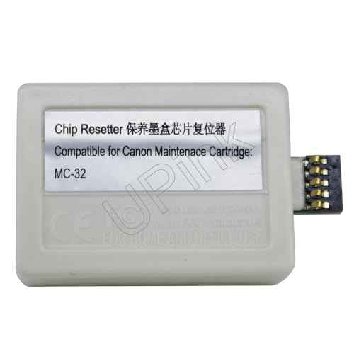 UPink MC32 MC-32 Maintenance Box Chip Resetter Compatible for Canon TC-5200 TC-5200M TC-20 TC20 TC5200 Printer