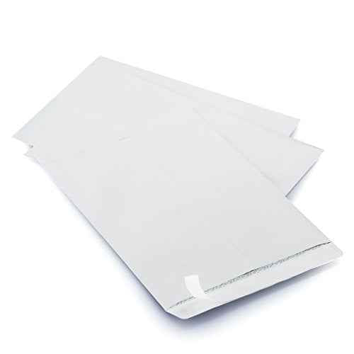 Aimoh 100 9 x 12 SELF Seal Security White Catalog Envelopes - 28lb - Security Tinted, Ultra Strong Quick-Seal, 9x12 inch (38100)