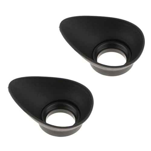 Foldable Eyepiece Covers Rubber Eye Cups For Microscope Long Lasting Use