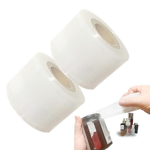 Heavy Duty Mini Shrink Wrap Roll 1.57in x 1000ft for Bottles and Jars Sealing