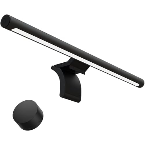 Xiaomi Mi Computer Monitor Light Bar - Easy Installation, Extra Computer Lighting w/o Taking Desktop Space, with Wireless Remote Control Adjusting Lights Easily