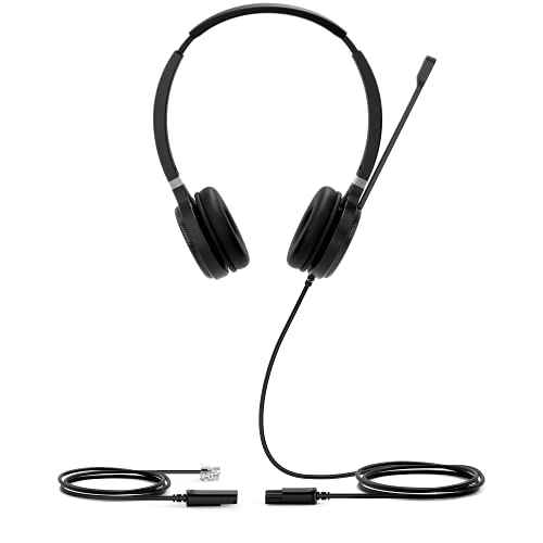 Yealink Headset with Microphone 3.5mm Headphone with Mic for PC Computer Laptop Phones Teams Certified Work Office Headset